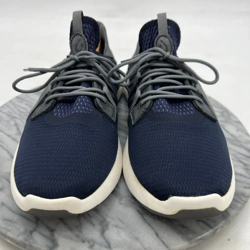 OluKai Mens 11 Shoes Navy Mio Li Sneakers Lace Up Breathable Mesh 1044-DE26